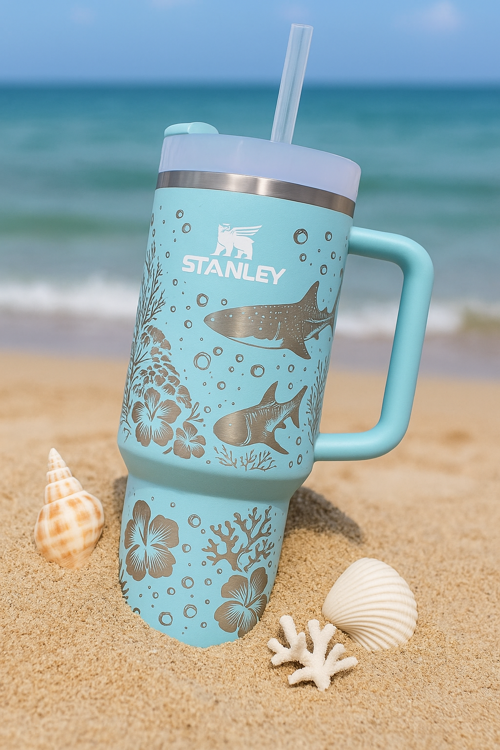 Whale Shark Reef Adventure 40 oz Tumbler