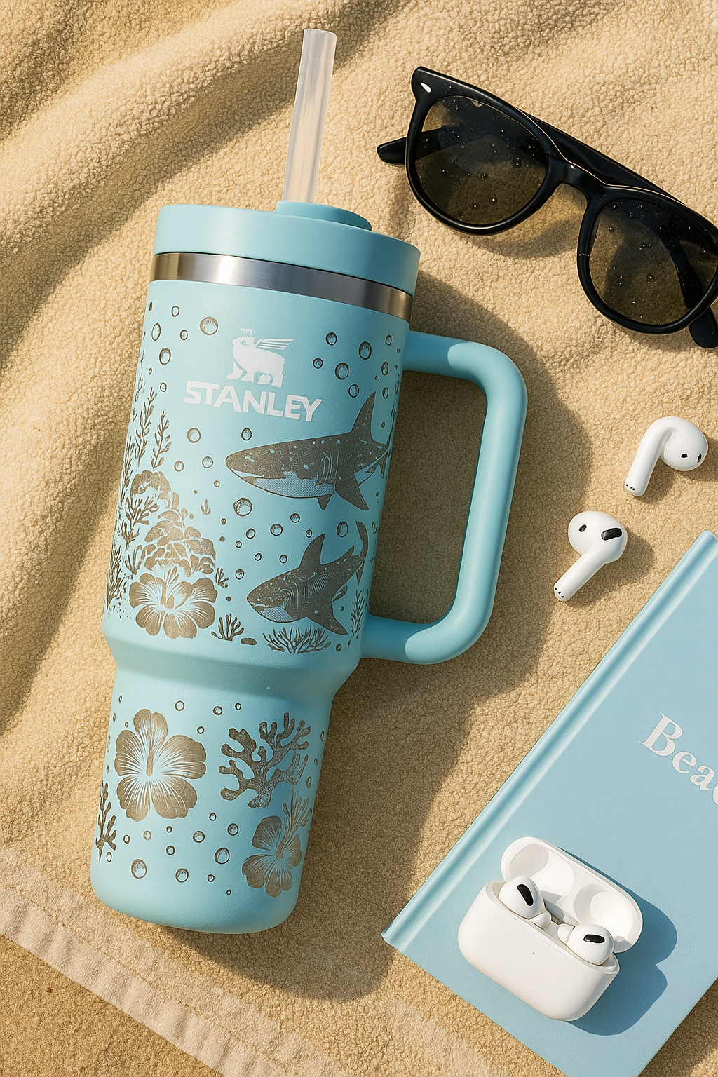 Whale Shark Reef Adventure 40 oz Tumbler