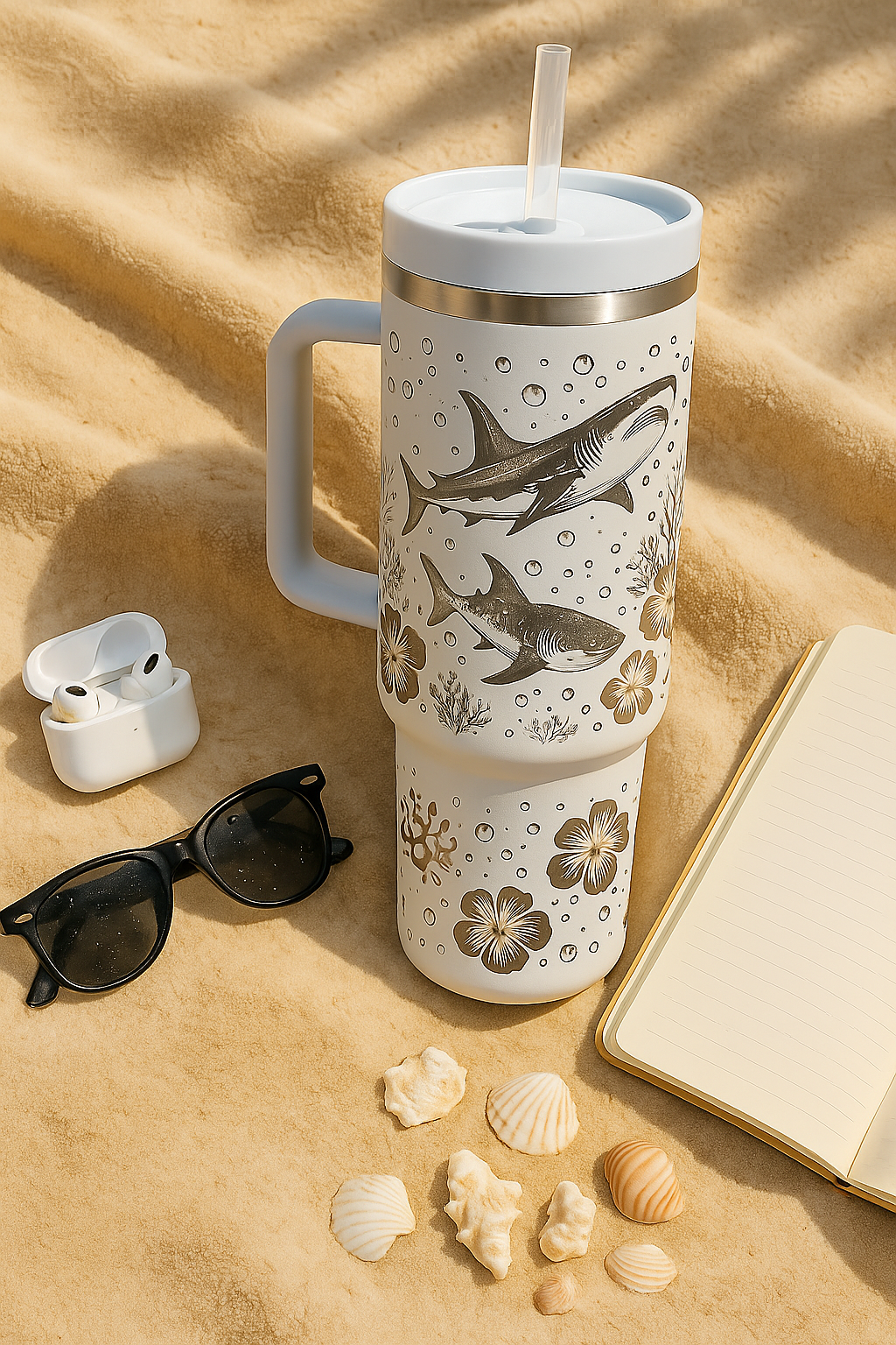 Whale Shark Reef Adventure 40 oz Tumbler