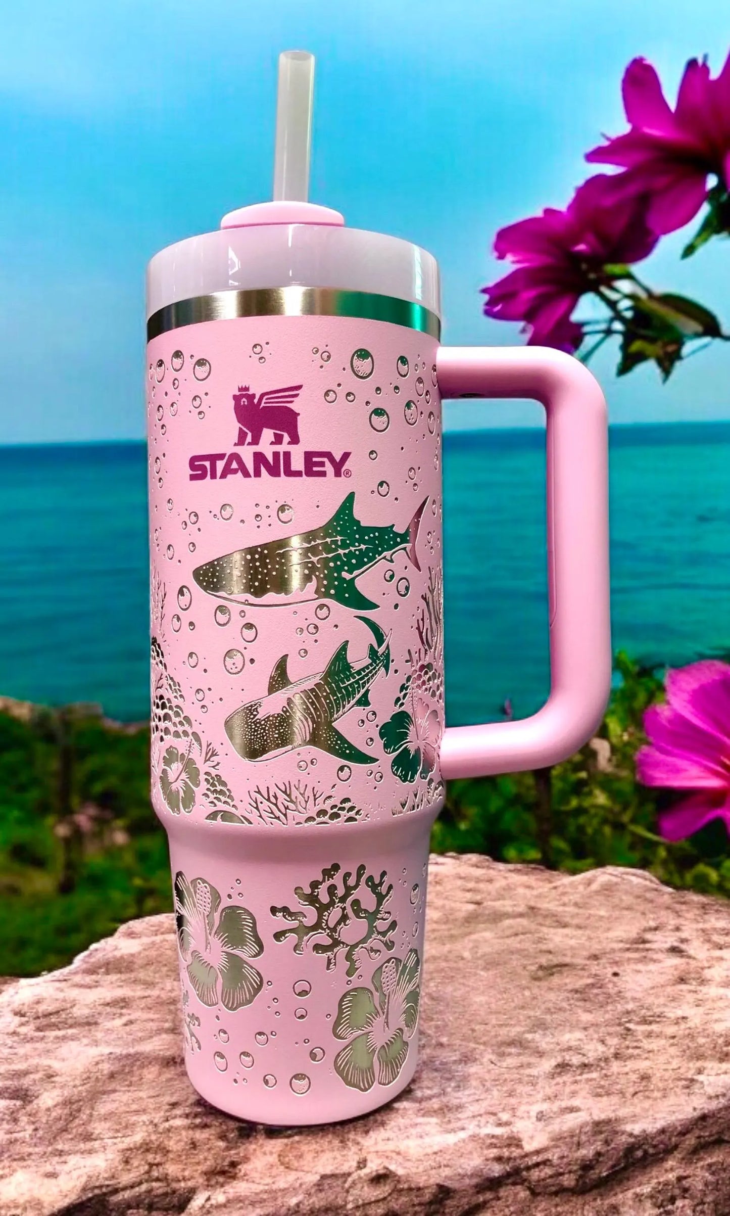 Whale Shark Reef Adventure 40 oz Tumbler