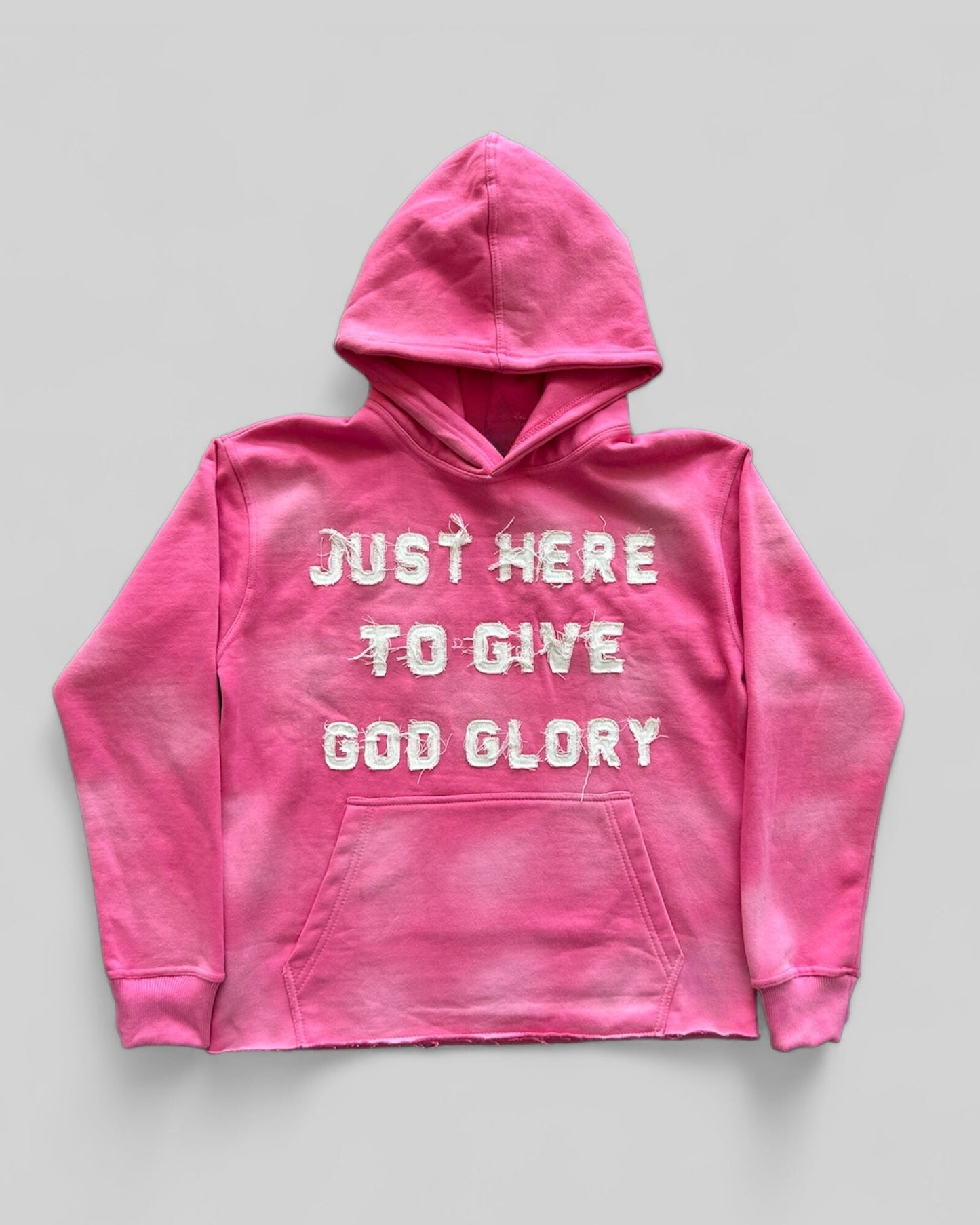 Just Here to Give God Glory Hoodie