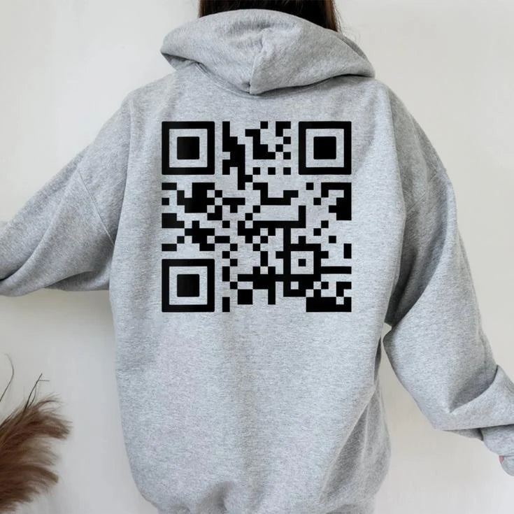 F**k You - QR Code Hoodie (Unisex)