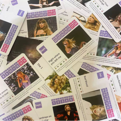 Swiftie Piano Calendar 2025