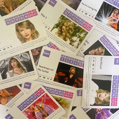 Swiftie Piano Calendar 2025