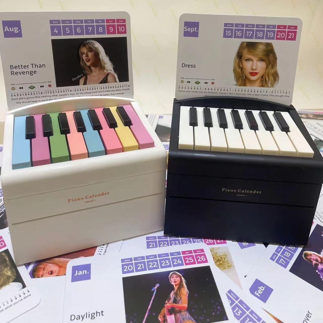 Swiftie Piano Calendar 2025